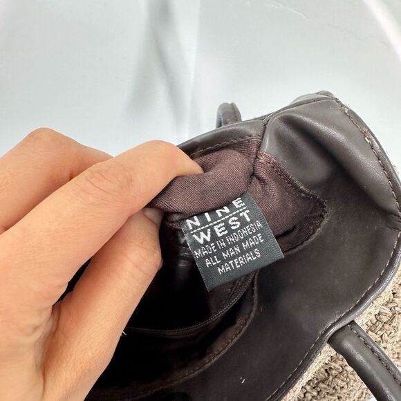 Brown Woven Tote Bag - Picture 13 of 16